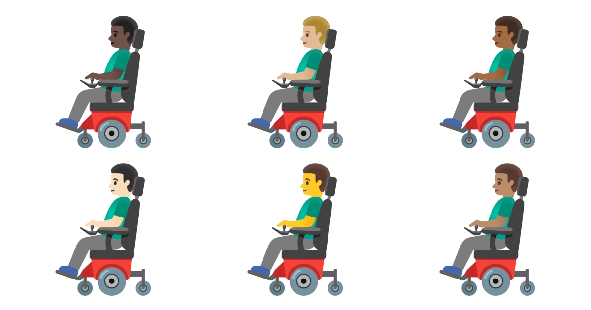 👨‍🦼 Man In Motorized Wheelchair Emojis 👨🏻‍🦼 👨🏼‍🦼 👨🏽‍🦼 👨🏾‍🦼 👨🏿‍🦼