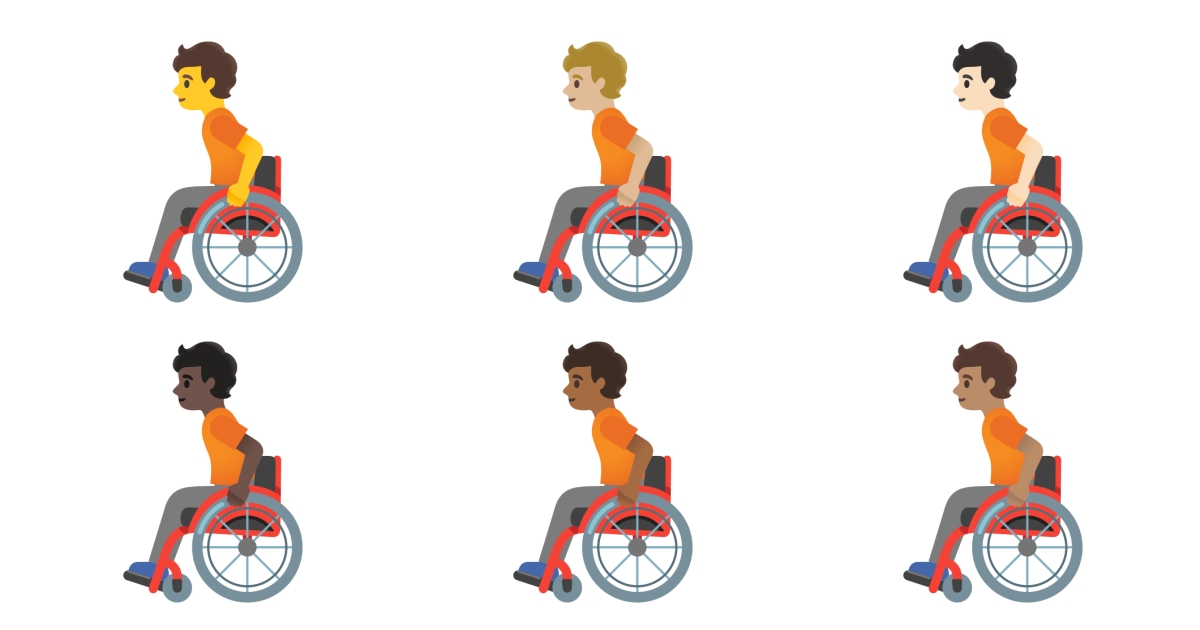 🧑‍🦽 Person In Manual Wheelchair Emojis 🧑🏻‍🦽 🧑🏼‍🦽 🧑🏽‍🦽 🧑🏾‍🦽 🧑🏿‍🦽