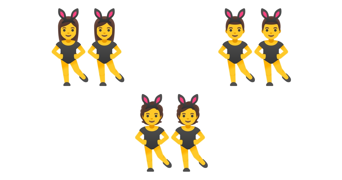 👯 Dancer Emojis 👯‍♂️ 👯‍♀️