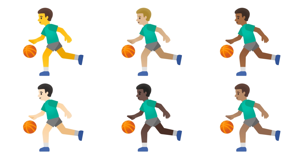 ⛹️‍♂️ Man Bouncing Ball Emojis ⛹🏻‍♂️ ⛹🏼‍♂️ ⛹🏽‍♂️ ⛹🏾‍♂️ ⛹🏿‍♂️