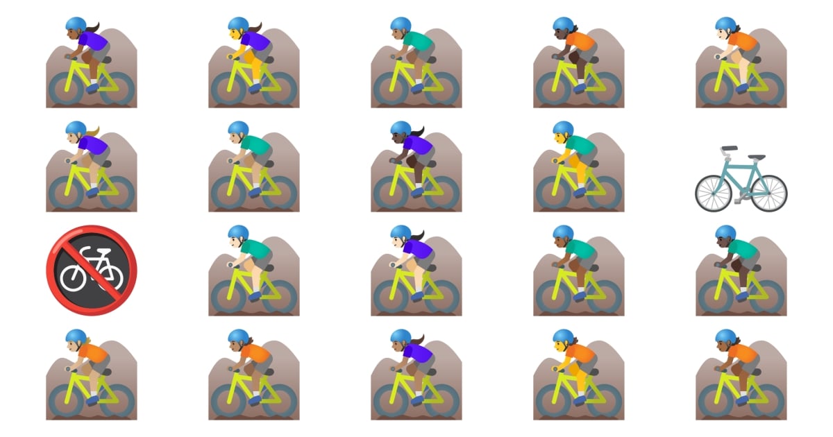 🚵 Bike Emojis 🚵‍♂️ 🚵‍♀️ 🚲 🚳 🚵🏻 🚵🏼