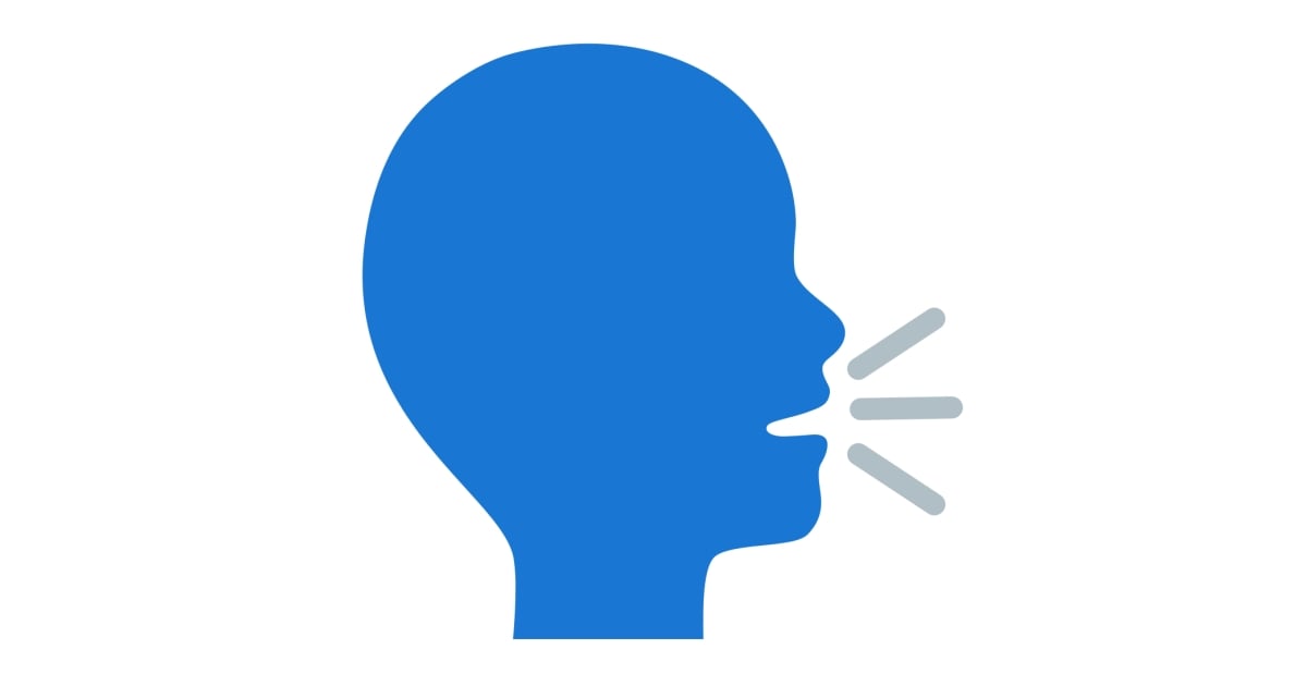 🗣️ Speaking Emojis