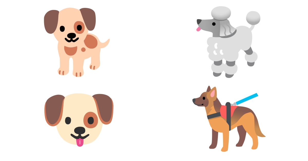🐶 Dog Emojis 🐕 🐕‍🦺 🐩