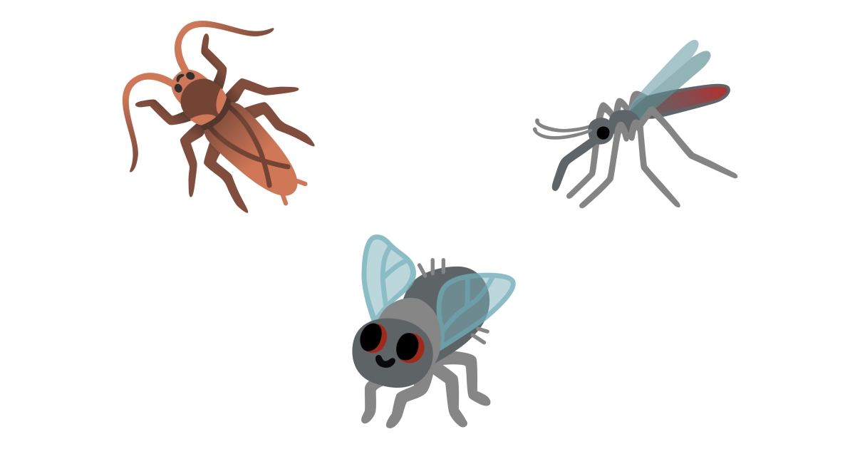 🪳 Pest Emojis 🦟 🪰