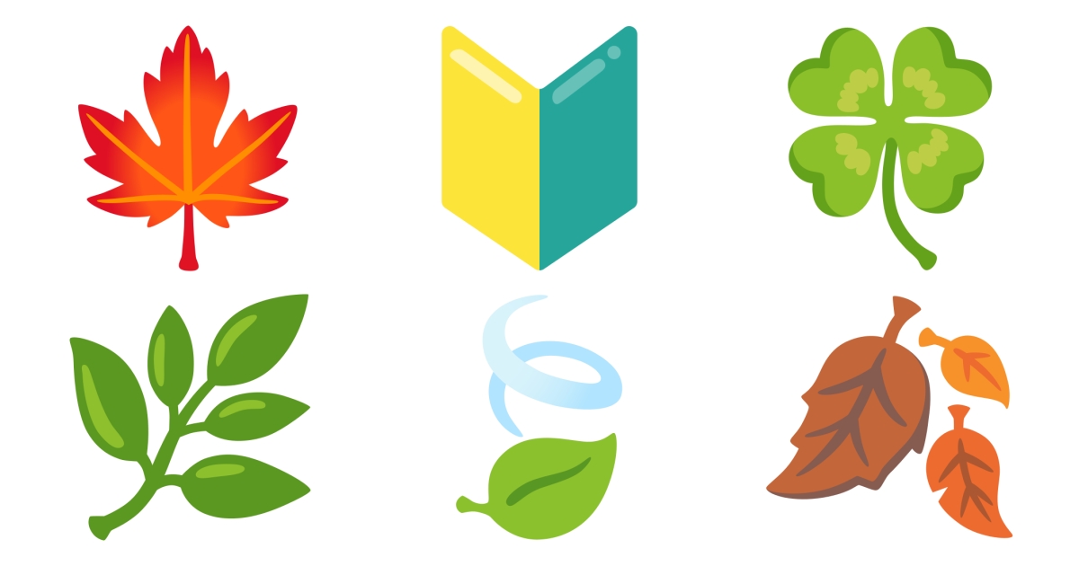 ๐ฟ Leaf Emojis ๐ ๐ ๐ ๐ ๐ฐ