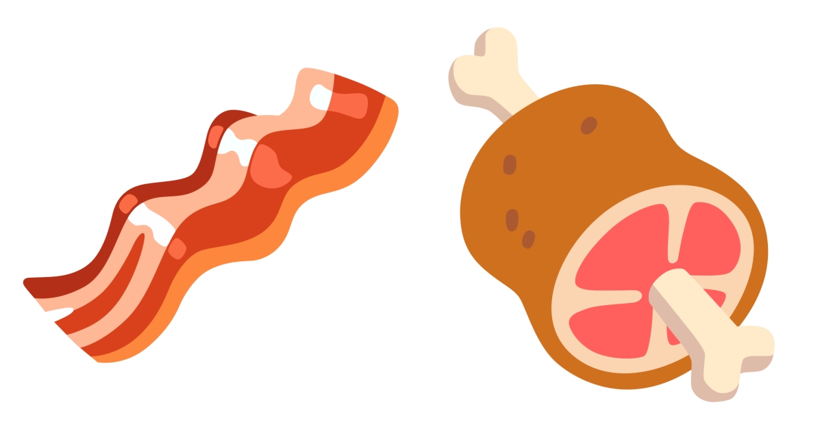 🍖 Meat Emojis 🥓