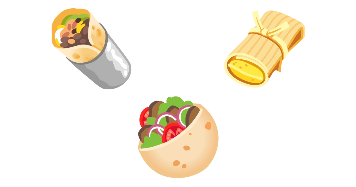 🌯 Wrap Emojis 🫔 🥙