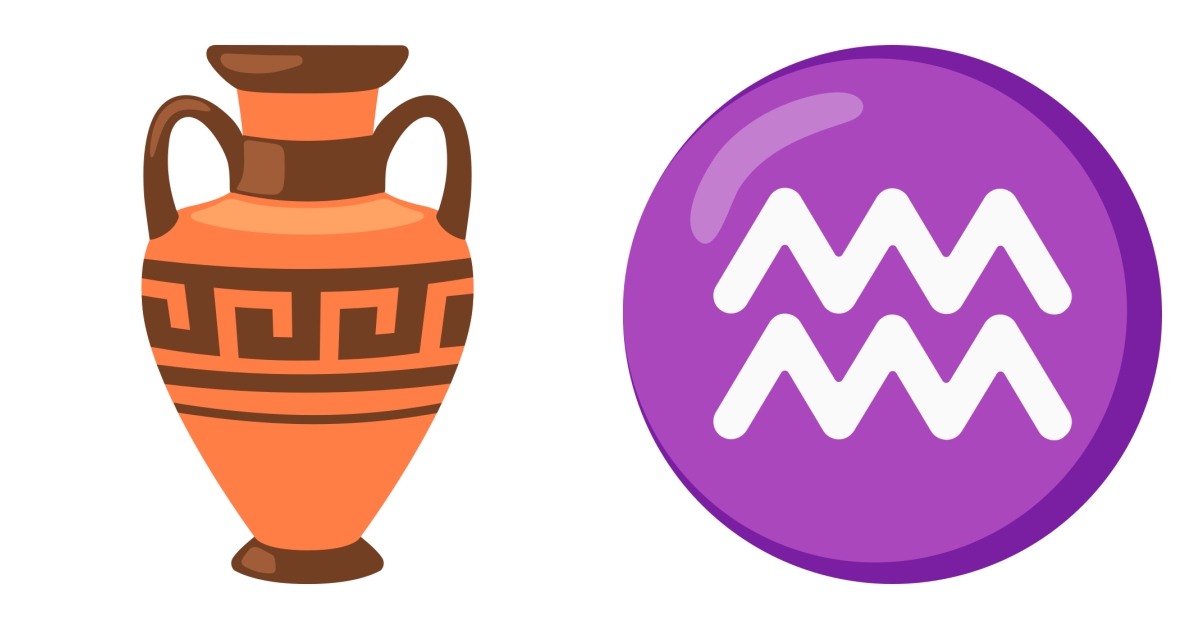 🏺 Aquarius Emojis ♒