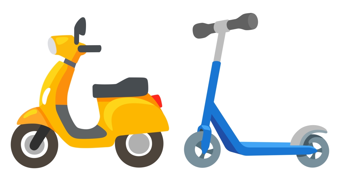 🛵 Scooter Emojis 🛴