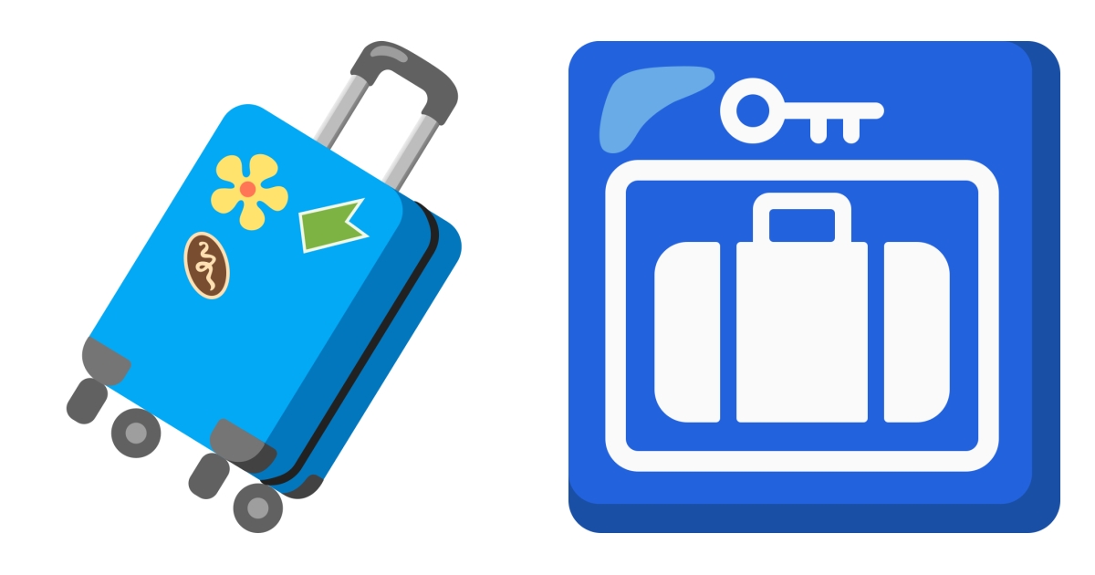 🧳 Luggage Emojis 🛅