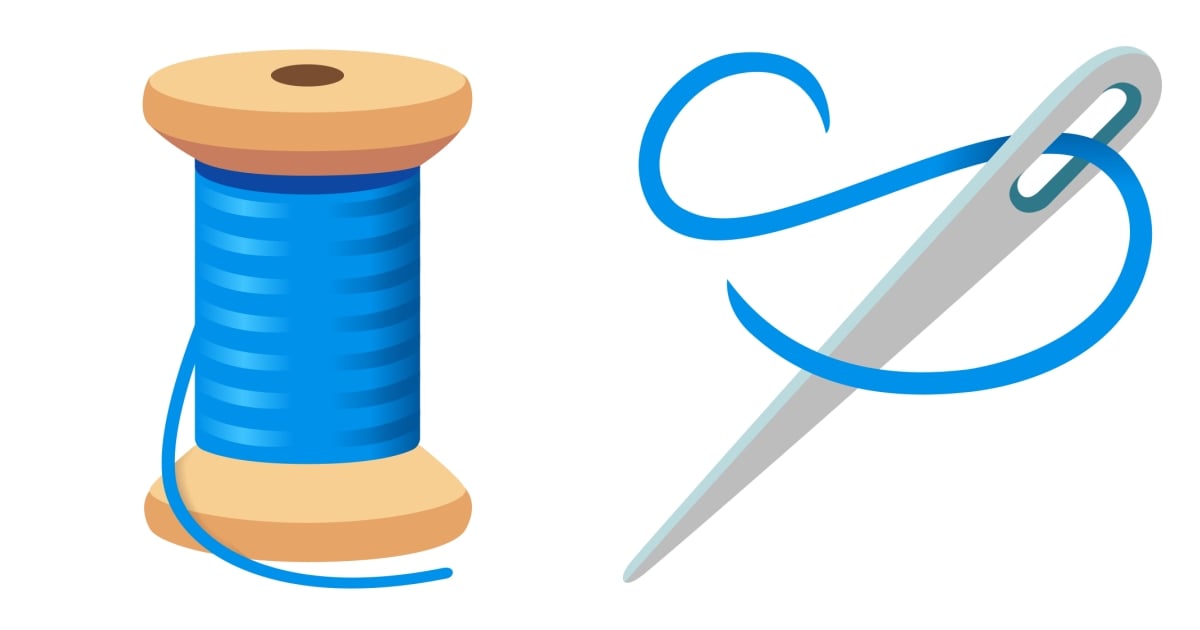 🧵 Sewing Emojis 🪡