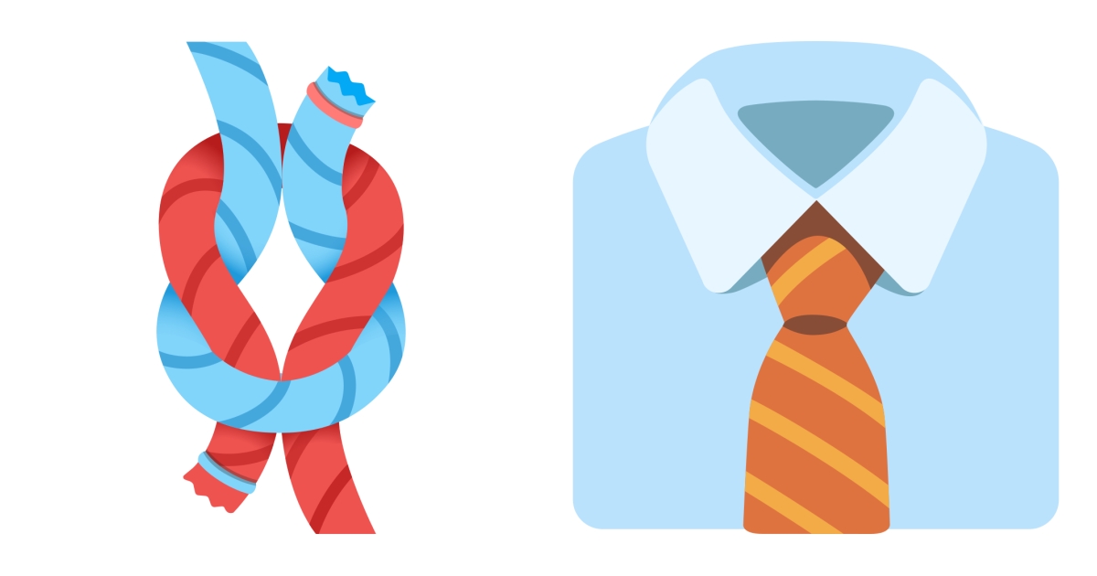 🪢 Tie Emojis 👔