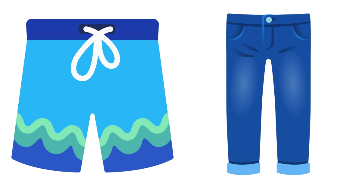 👖 Pants Emojis 🩳