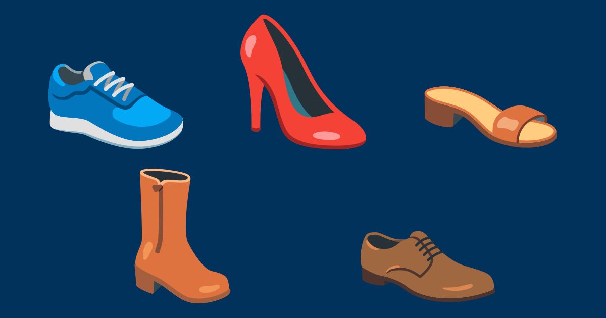 👞 Shoe Emojis 👟 👠 👡 👢