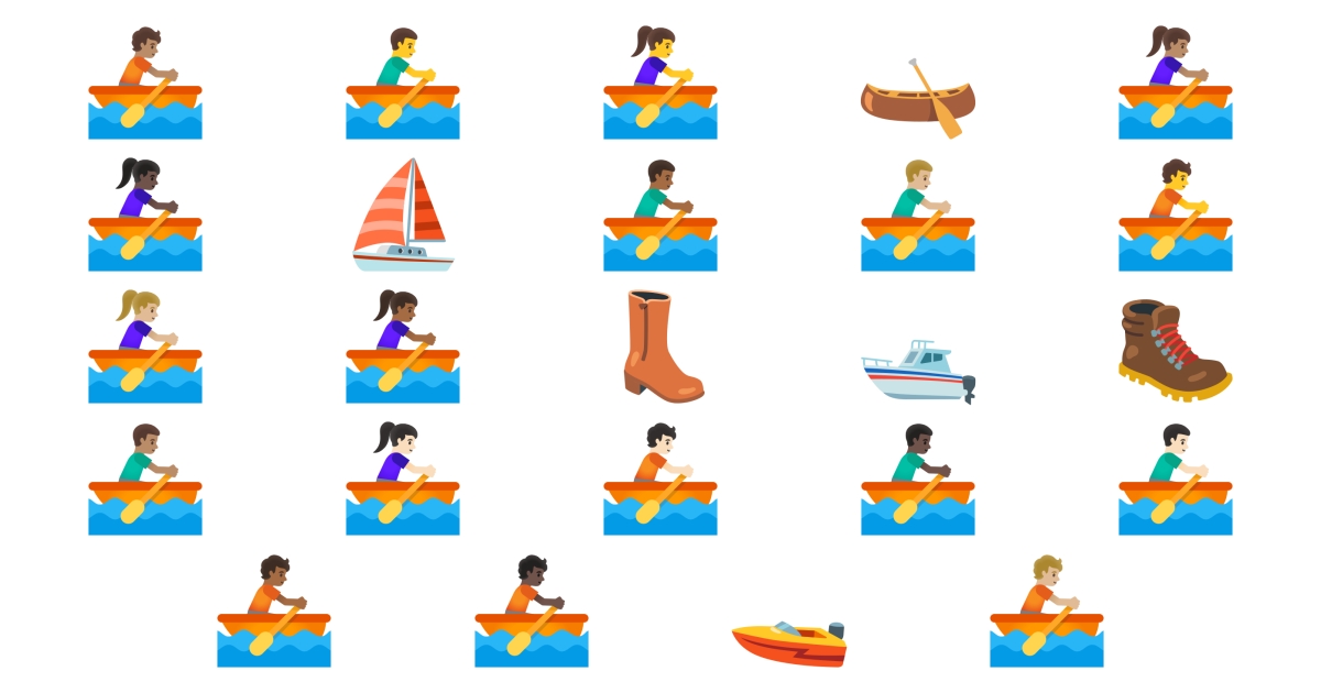 🚣 Boot Emojis 🚣‍♂️ 🚣‍♀️ ⛵ 🛶 🚤 🛥️