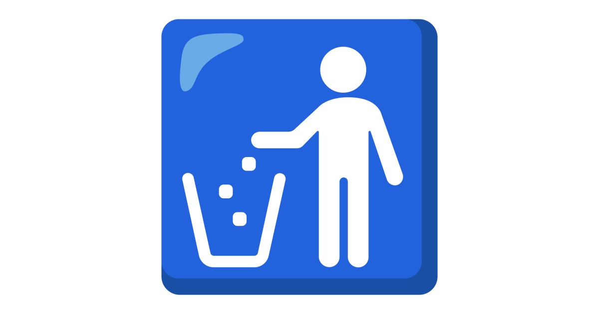 🚮 Litter Bin Emojis