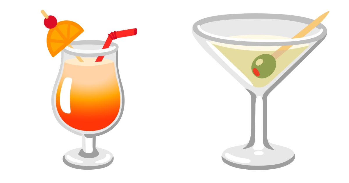 🍸 Cocktail Emojis 🍹
