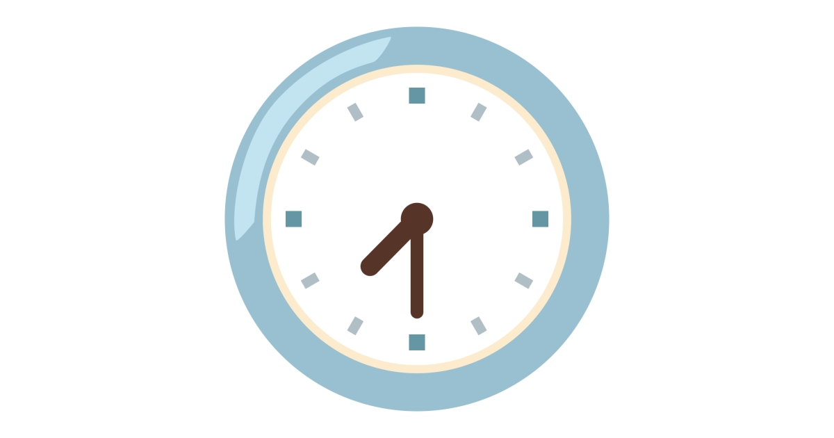 🕢 halb acht Emojis