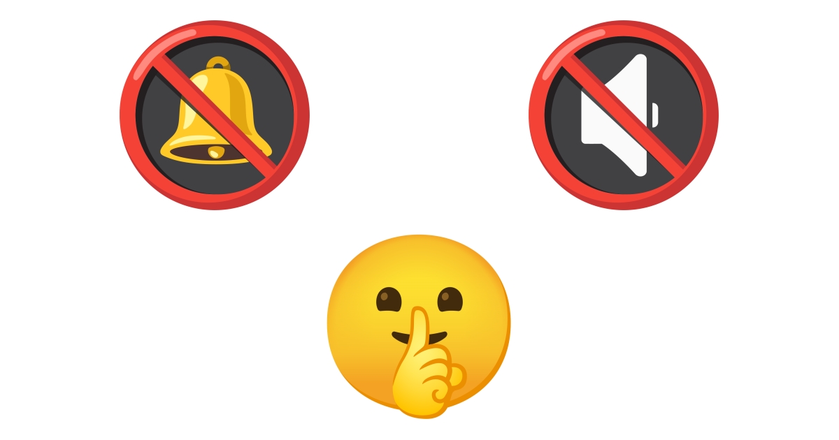 🤫 Silence Emojis 🔇 🔕