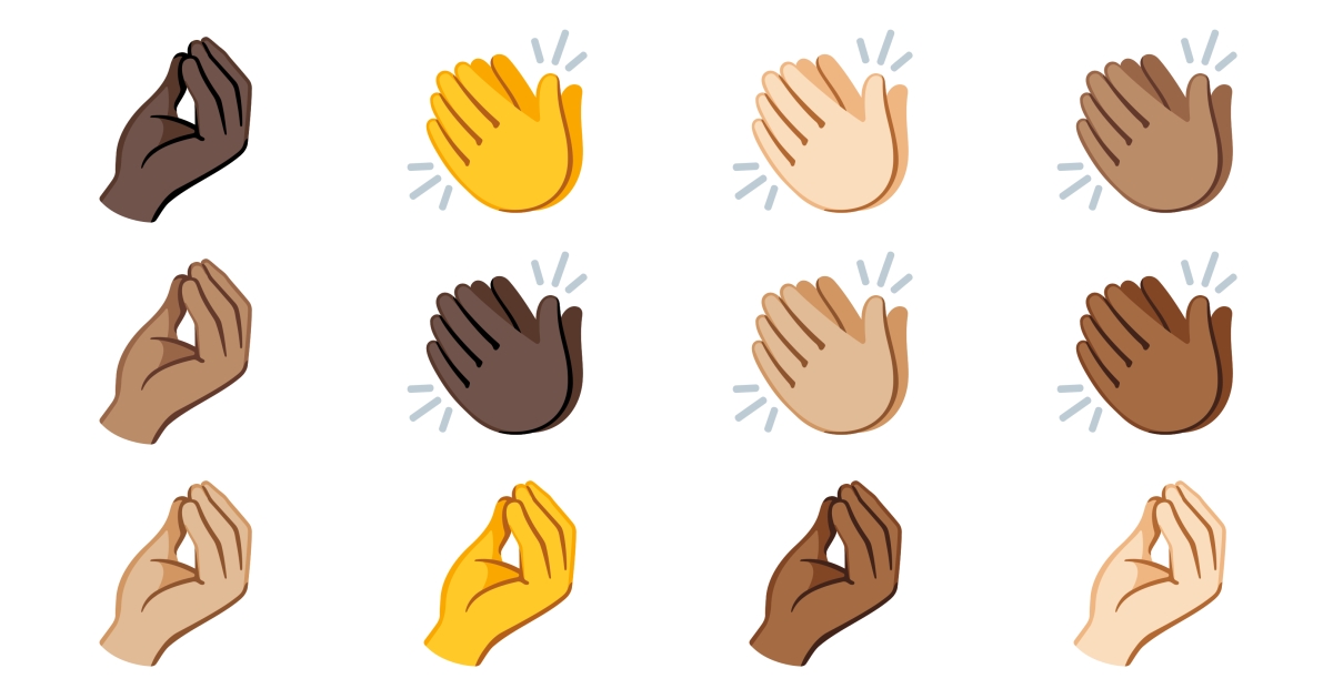 🤌 Bravo Emojis 👏 🤌🏻 🤌🏼 🤌🏽 🤌🏾 🤌🏿