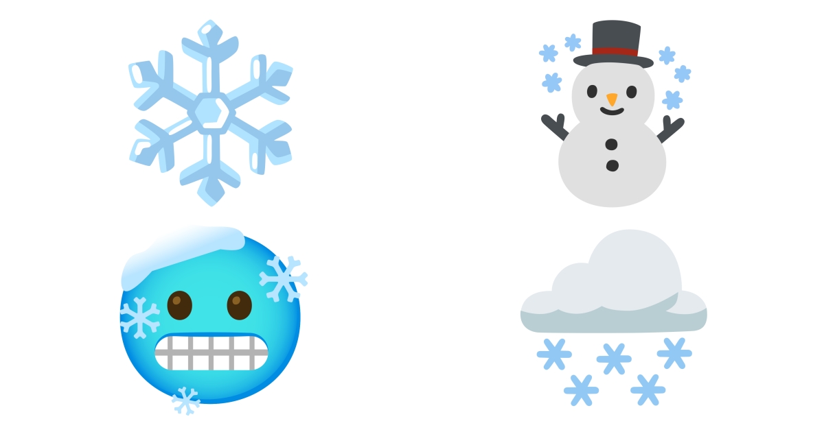 🥶 Freddo Emoji 🌨️ ️ ☃️