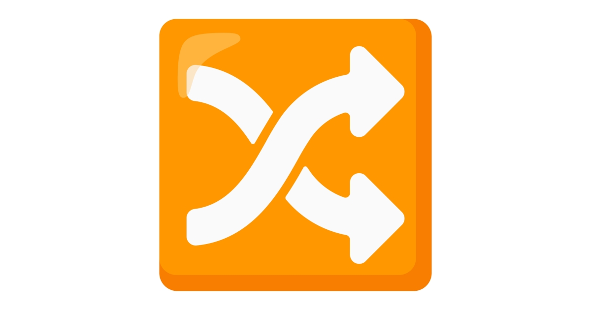 🔀 Frecce Incrociate Emoji