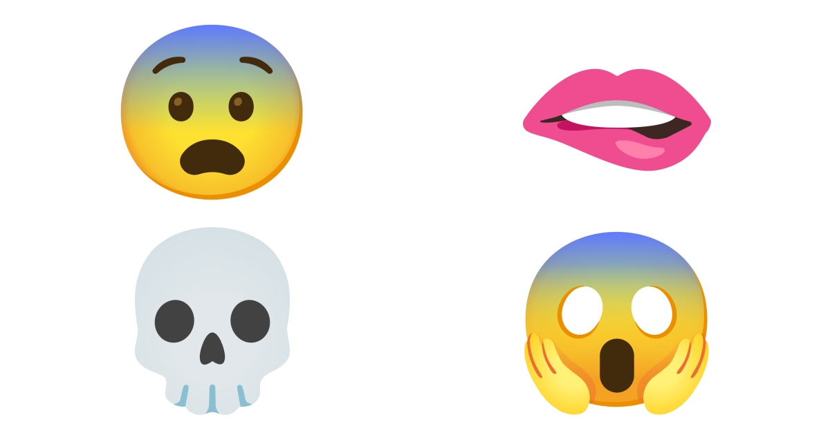 😨 Miedo Emojis 😱 💀 🫦