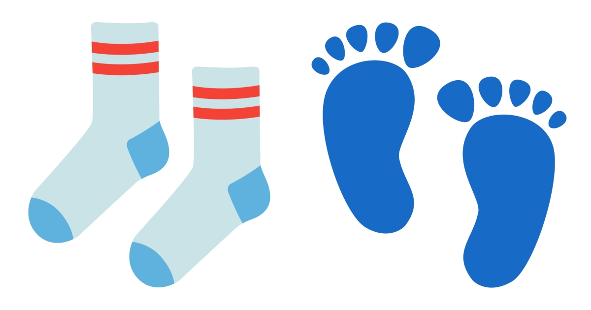 👣 Pies Emojis 🧦