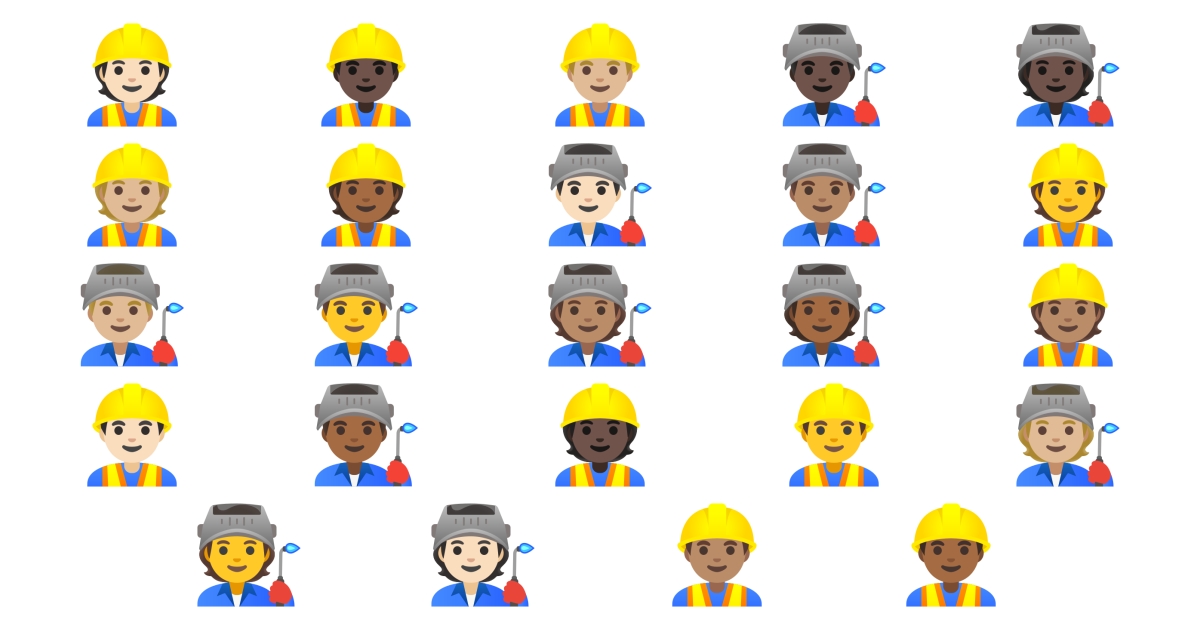 🧑‍🏭 Trabalhador Emojis 👨‍🏭 👷 👷‍♂️ 🧑🏻‍🏭 🧑🏼‍🏭 🧑🏽‍🏭