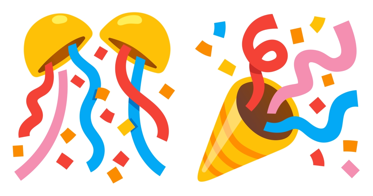 🎉 Confetti Emojis 🎊