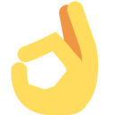 👌 OK Hand Emoji