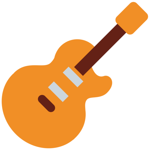 Guitar Emoji - twitter twemoji 2 3