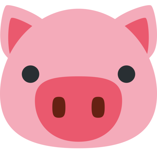 🐷 Schweinegesicht-Emoji