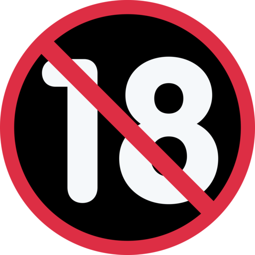 🔞 No One Under Eighteen Emoji