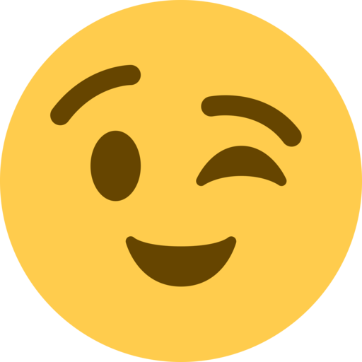 Wink Face Emoji Png