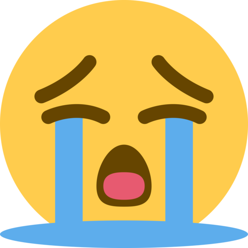 😭 heulendes Gesicht-Emoji