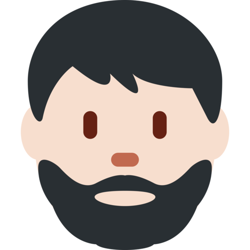 🧔 Persona Con Barba Emoji