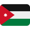 🇯🇴 Bandeira: Jordânia; Twitter v11.1