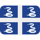 🇲🇶 Bandeira: Martinica; Twitter v11.1