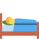 🛌 Pessoa Deitada Na Cama Emoji