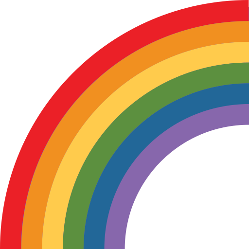 Resultado da imagem para emoji de arco-íris