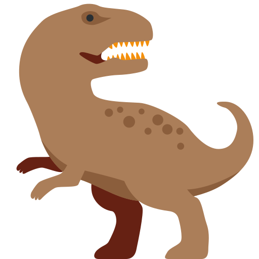 🦖 TRex Emoji "TRex"