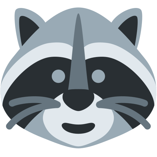 🦝 Raccoon Emoji