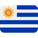ðºð¾ Bandera: Uruguay; Twitter v12.0