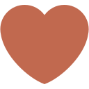 🤎 Cœur Marron; Twitter v12.0