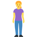 🧍♀️ Mujer De Pie; Twitter v12.0