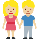 🧑🏼🤝🧑🏼 Pessoas De Mãos Dadas: Pele Morena Clara; Twitter v12.0
