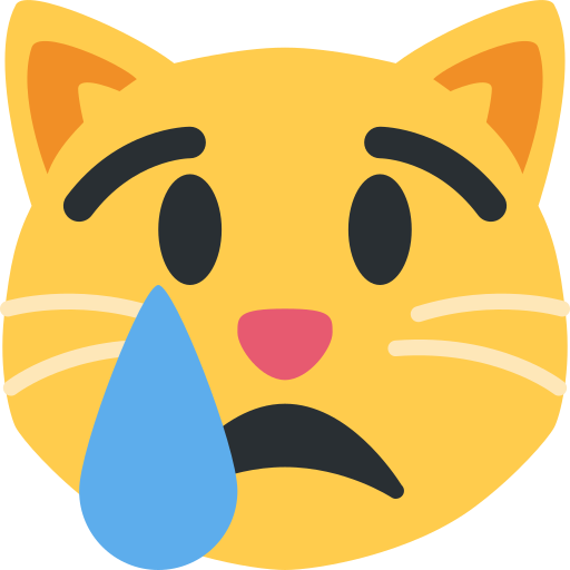 Chat Qui Pleure Emoji