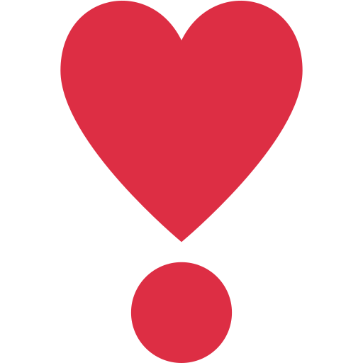 Herz Als Ausrufezeichen Emoji