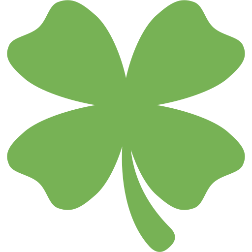  Four Leaf Clover Emoji Meaning Usage